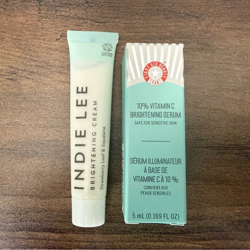 5 for $25 🛍️ item 

Indie Lee and First Aid Beauty Brightening Bundle